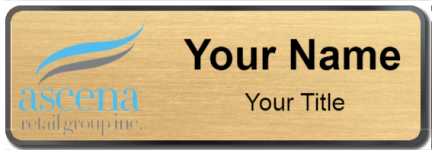 Custom name badges for Ascena Retail Group