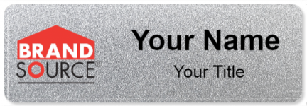 Custom name badges for Brand Source