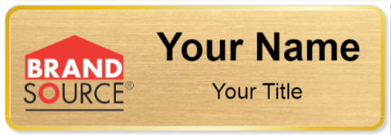 Custom name badges for Brand Source