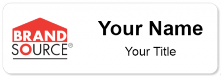 Custom name badges for Brand Source