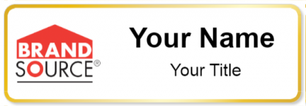 Custom name badges for Brand Source