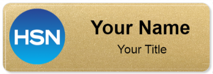 Custom name badges for Home Shopping Network