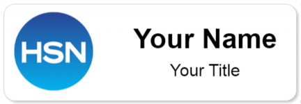 Custom name badges for Home Shopping Network