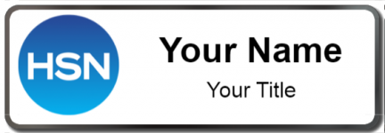Custom name badges for Home Shopping Network
