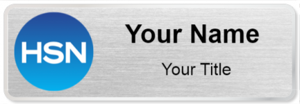Custom name badges for Home Shopping Network