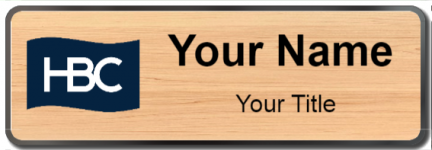Custom name badges for Hudsons Bay Company