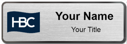 Custom name badges for Hudsons Bay Company