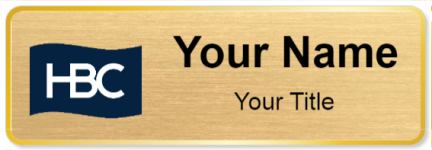 Custom name badges for Hudsons Bay Company