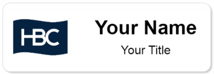 Custom name badges for Hudsons Bay Company