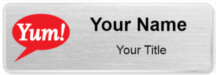 Custom name badges for Yum Brands