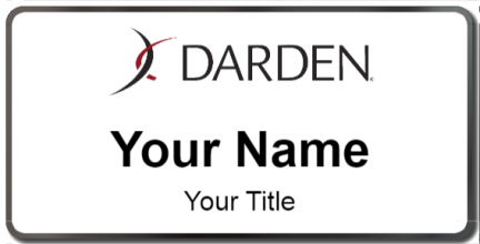 Custom name badges for Darden Restaurants