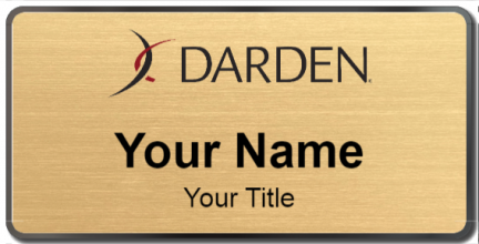 Custom name badges for Darden Restaurants