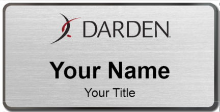 Custom name badges for Darden Restaurants