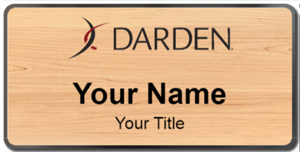 Custom name badges for Darden Restaurants