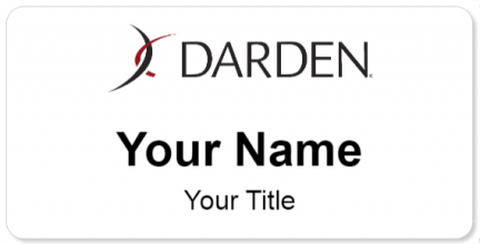 Custom name badges for Darden Restaurants