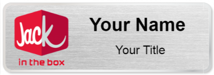 Custom name badges for Jack in the Box