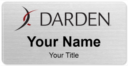 Custom name badges for Darden