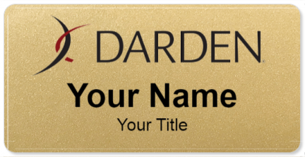 Custom name badges for Darden