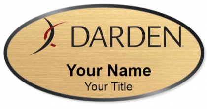 Custom name badges for Darden