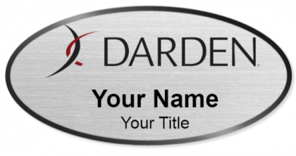 Custom name badges for Darden