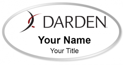 Custom name badges for Darden