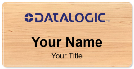 Custom name badges for Datalogic