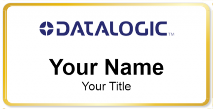Custom name badges for Datalogic