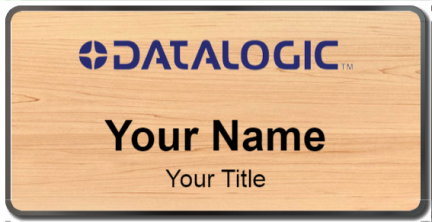 Custom name badges for Datalogic