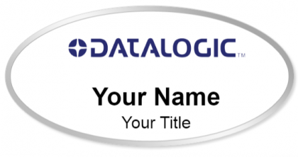 Custom name badges for Datalogic