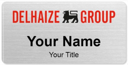 Custom name badges for Delhaize Group