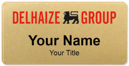Custom name badges for Delhaize Group