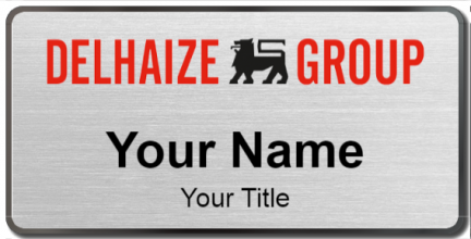 Custom name badges for Delhaize Group