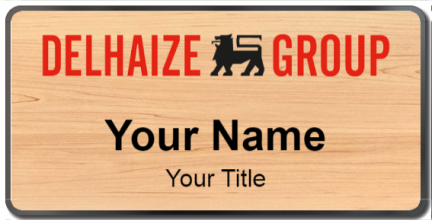 Custom name badges for Delhaize Group