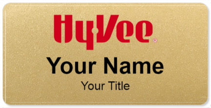 Custom name badges for HyVee