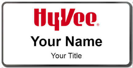 Custom name badges for HyVee
