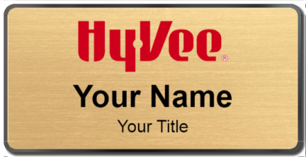 Custom name badges for HyVee