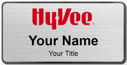 Custom name badges for HyVee