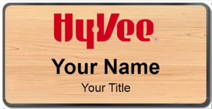 Custom name badges for HyVee