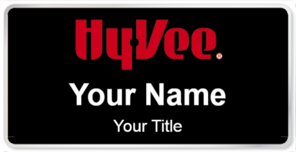 Custom name badges for HyVee