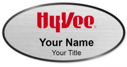 Custom name badges for HyVee