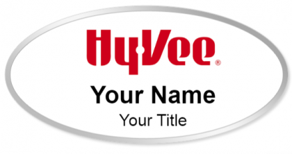 Custom name badges for HyVee