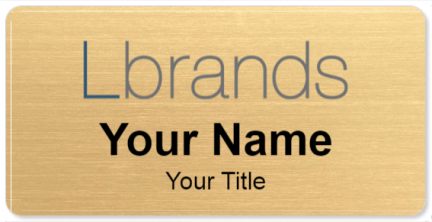Custom name badges for LBrands
