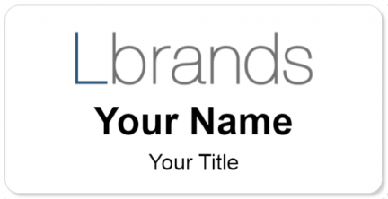 Custom name badges for LBrands