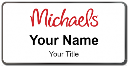 Custom name badges for Michaels