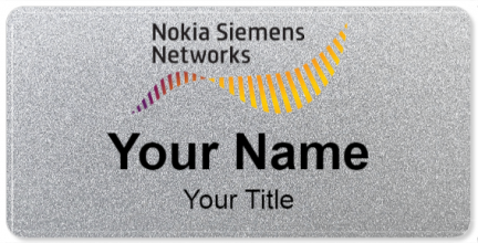 Custom name badges for Nokia Siemens Network