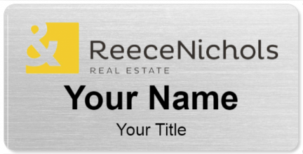Custom name badges for ReeceNichols Real Estate
