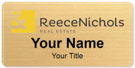 Custom name badges for ReeceNichols Real Estate