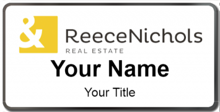 Custom name badges for ReeceNichols Real Estate