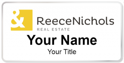 Custom name badges for ReeceNichols Real Estate