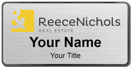 Custom name badges for ReeceNichols Real Estate